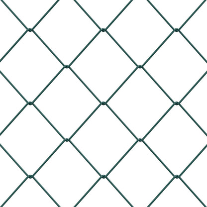 Draadgaashek Groen 2 x 10 m Staal