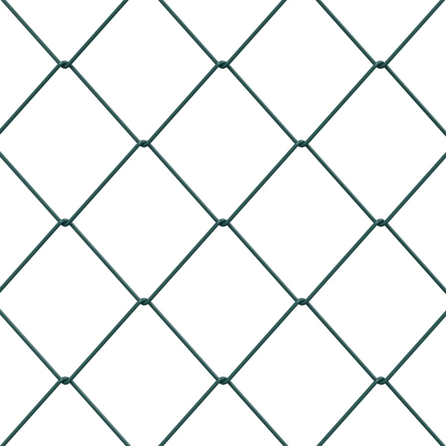 Draadgaashek Groen 2 x 10 m Staal