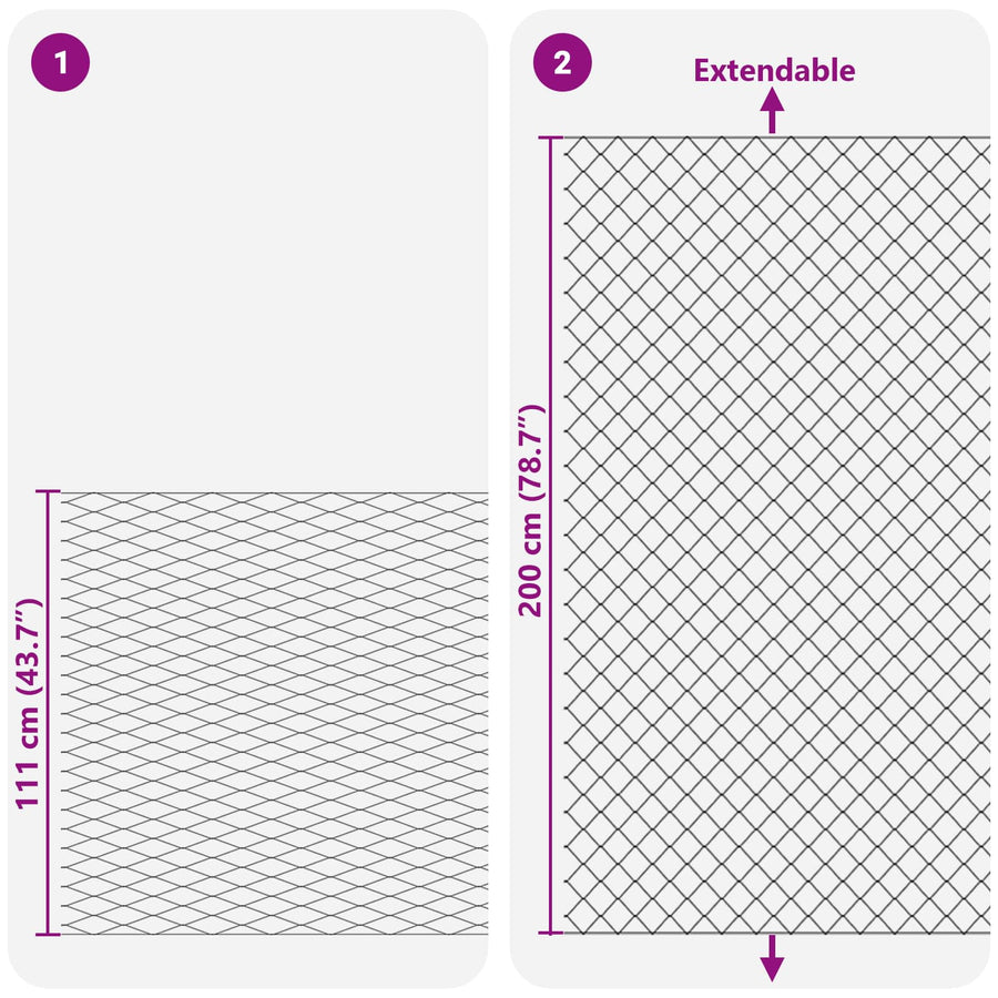 Kettenschakelhek Groen 2 x 20 m Staal