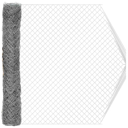 Kettenschakelhek Gegalvaniseerd 2 x 10 m Glas
