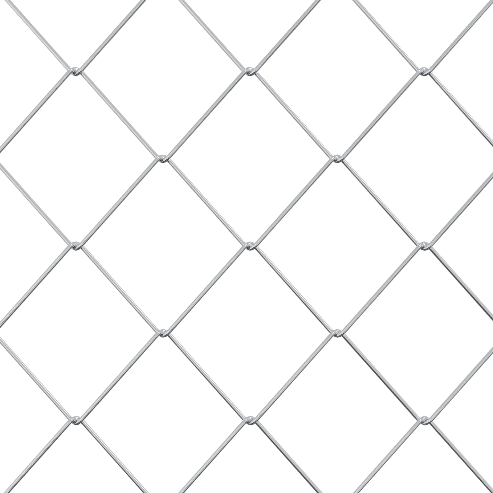 Kettenschakelhek Gegalvaniseerd 2 x 20 m Glas