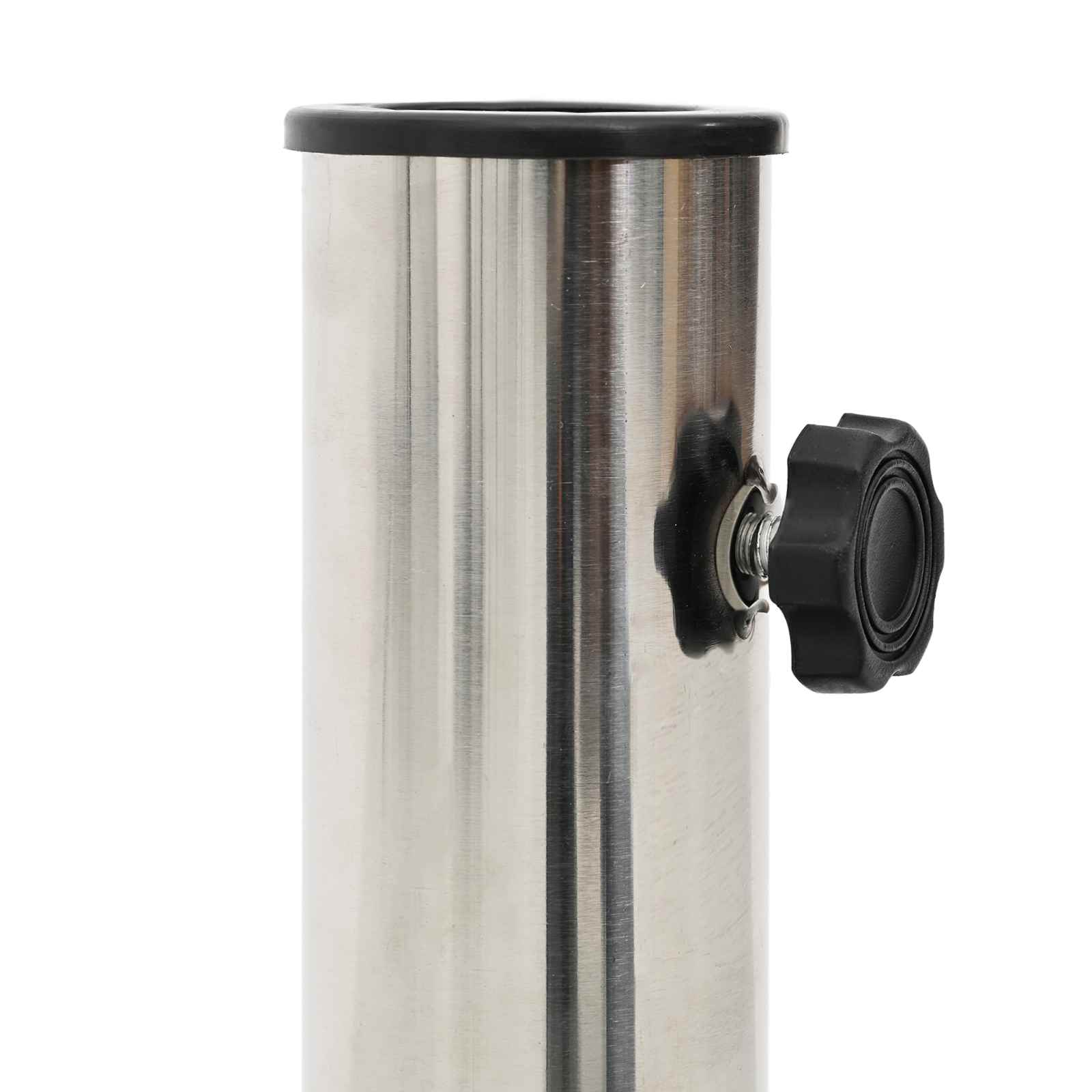 Parasolvoet voor 40-50 mm paal 26.75 kg Zwart Graniet en RVS