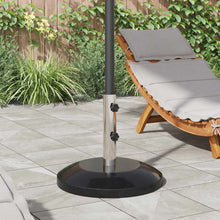 Parasolvoet voor 40-50 mm paal 26.75 kg Zwart Graniet en RVS