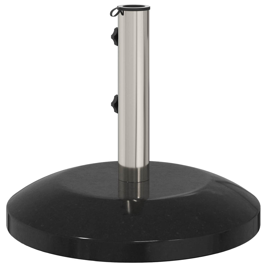 Parasolvoet voor 40-50 mm paal 26.75 kg Zwart Graniet en RVS