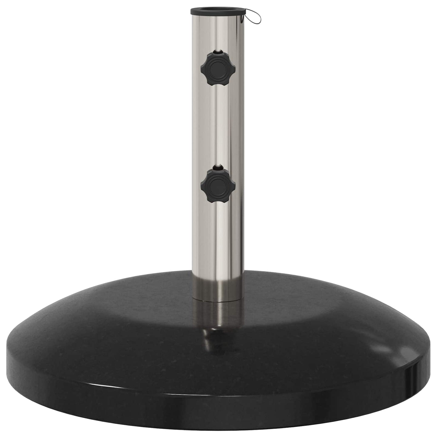 Parasolvoet voor 40-50 mm paal 26.75 kg Zwart Graniet en RVS