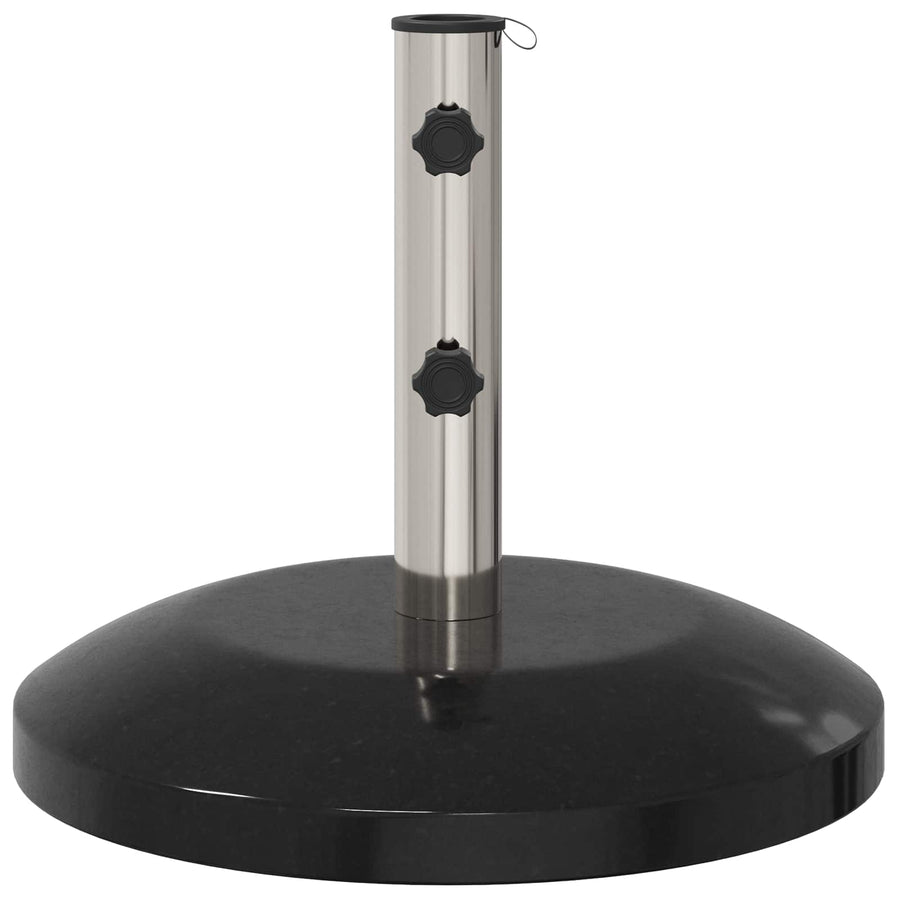 Parasolvoet voor 40-50 mm paal 26.75 kg Zwart Graniet en RVS