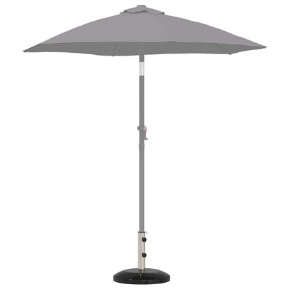 Parasolvoet voor 40-50 mm paal 26.75 kg Zwart Graniet en RVS