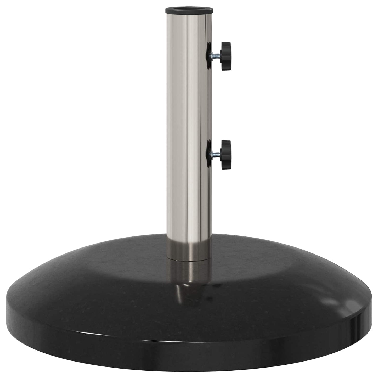 Parasolvoet voor 40-50 mm paal 26.75 kg Zwart Graniet en RVS