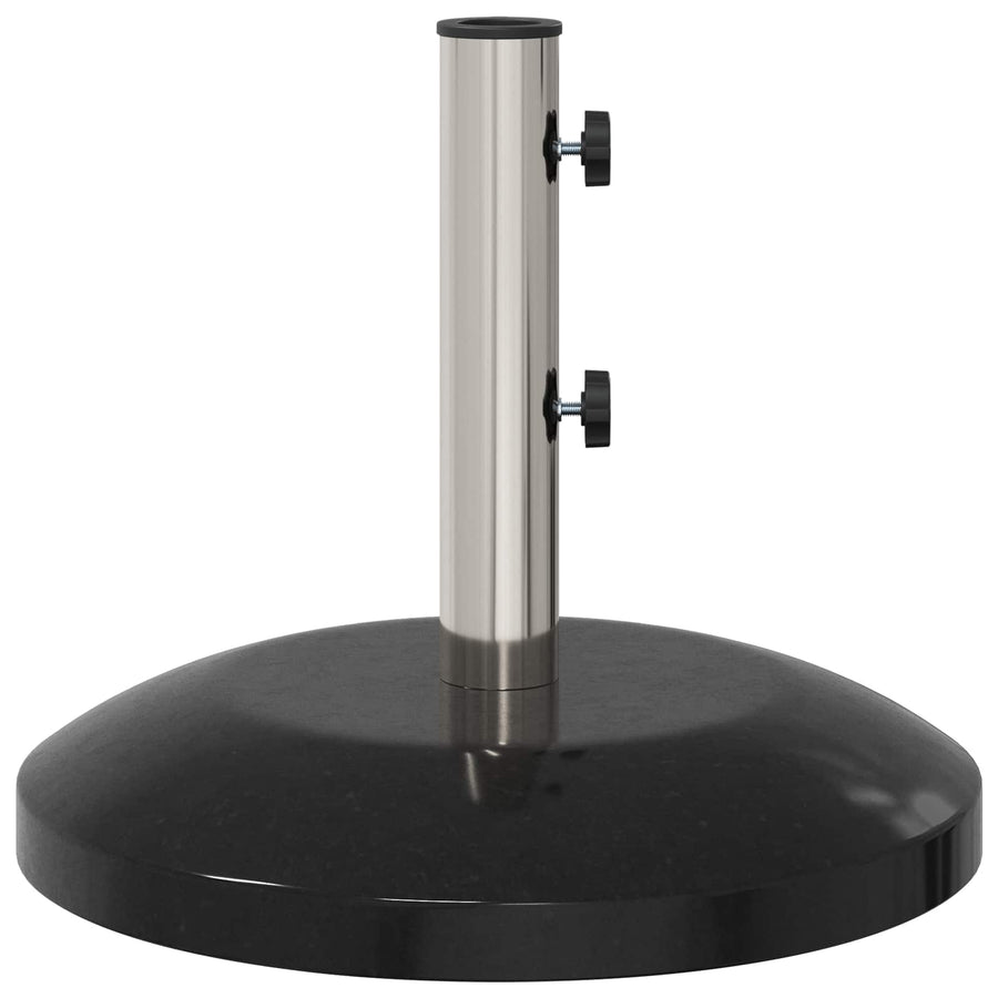 Parasolvoet voor 40-50 mm paal 26.75 kg Zwart Graniet en RVS