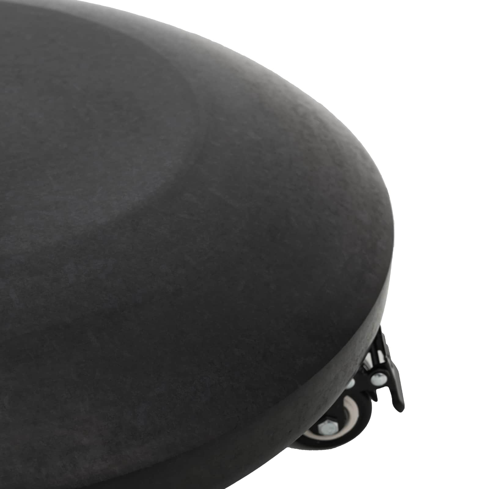 Granieten parasolvoet met wielen voor parasolstok van 40-50 mm 29 kg Zwart