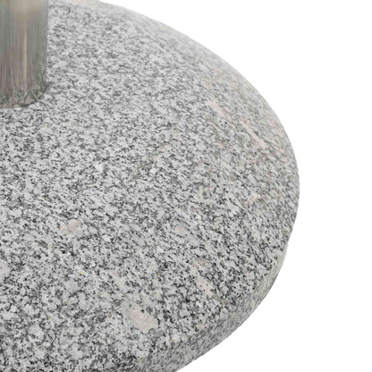 Parasolvoet voor 40-50 mm paal 26.45 kg Grijs Graniet en RVS