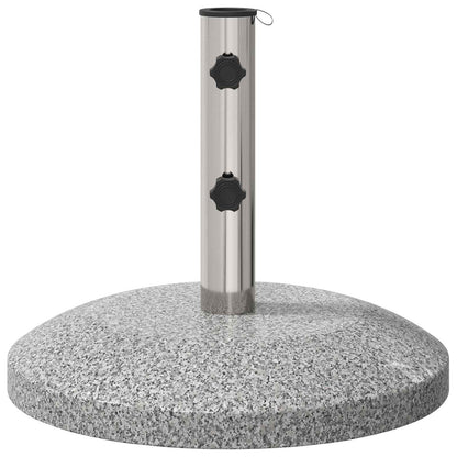 Parasolvoet voor 40-50 mm paal 26.45 kg Grijs Graniet en RVS