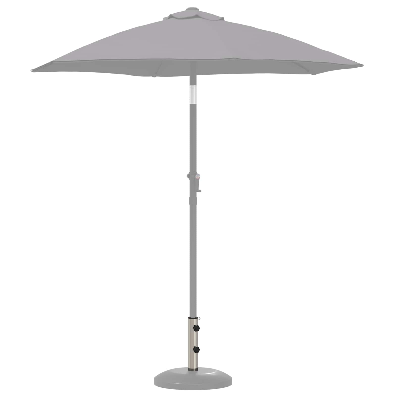 Parasol Basisbuis 0.63 kg Natuurlijk RVS Roestvrij staal