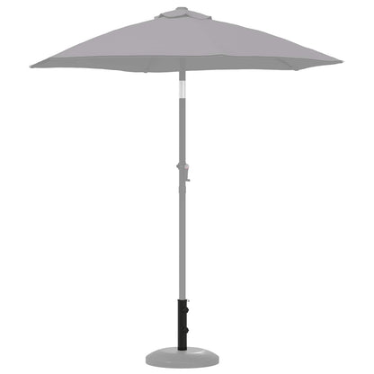 Parasol Basisbuis 0.6 kg Zwart IJzer for 40-50 mm Pole
