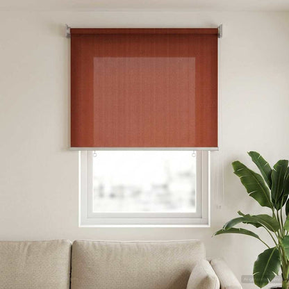Buitenrolgordijn 90% UV-blok Terracotta 80 x 140 cm HDPE