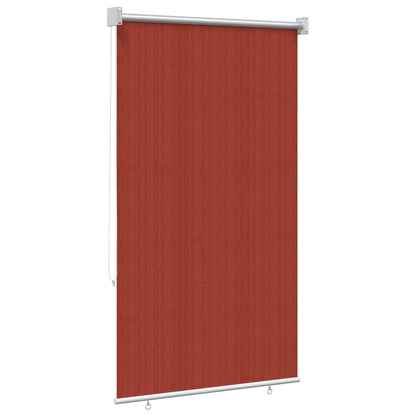 Buitenrolgordijn 90% UV-blok Terracotta 80 x 140 cm HDPE