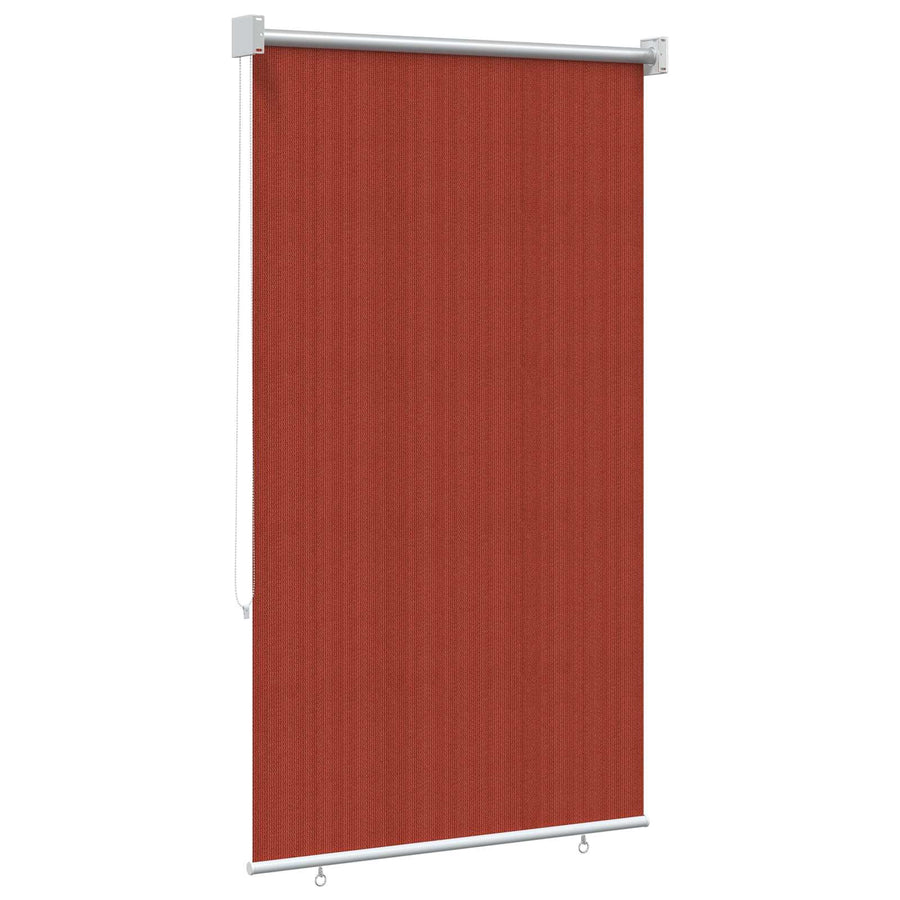 Buitenrolgordijn 90% UV-blok Terracotta 80 x 140 cm HDPE