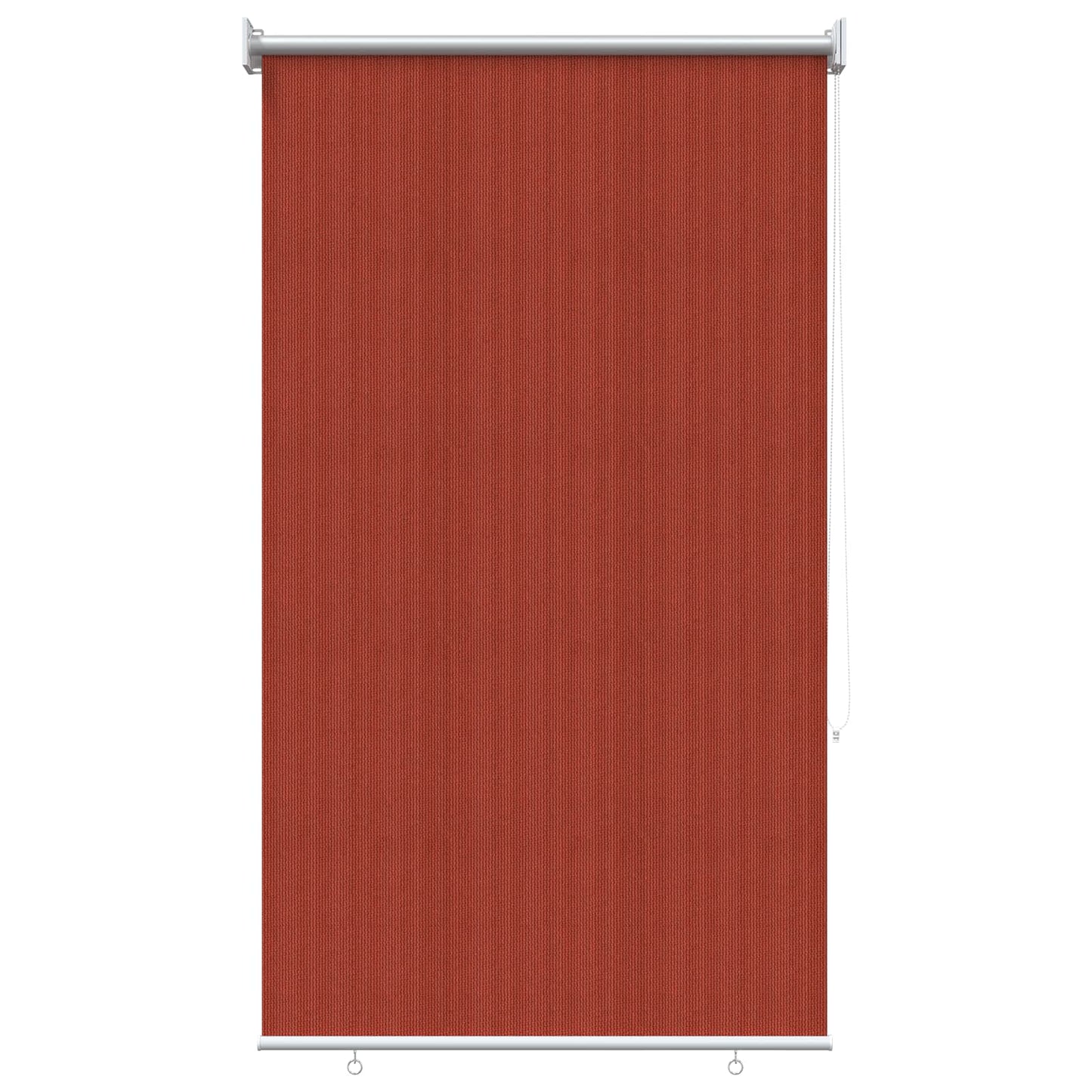 Buitenrolgordijn 90% UV-blok Terracotta 100 x 140 cm HDPE