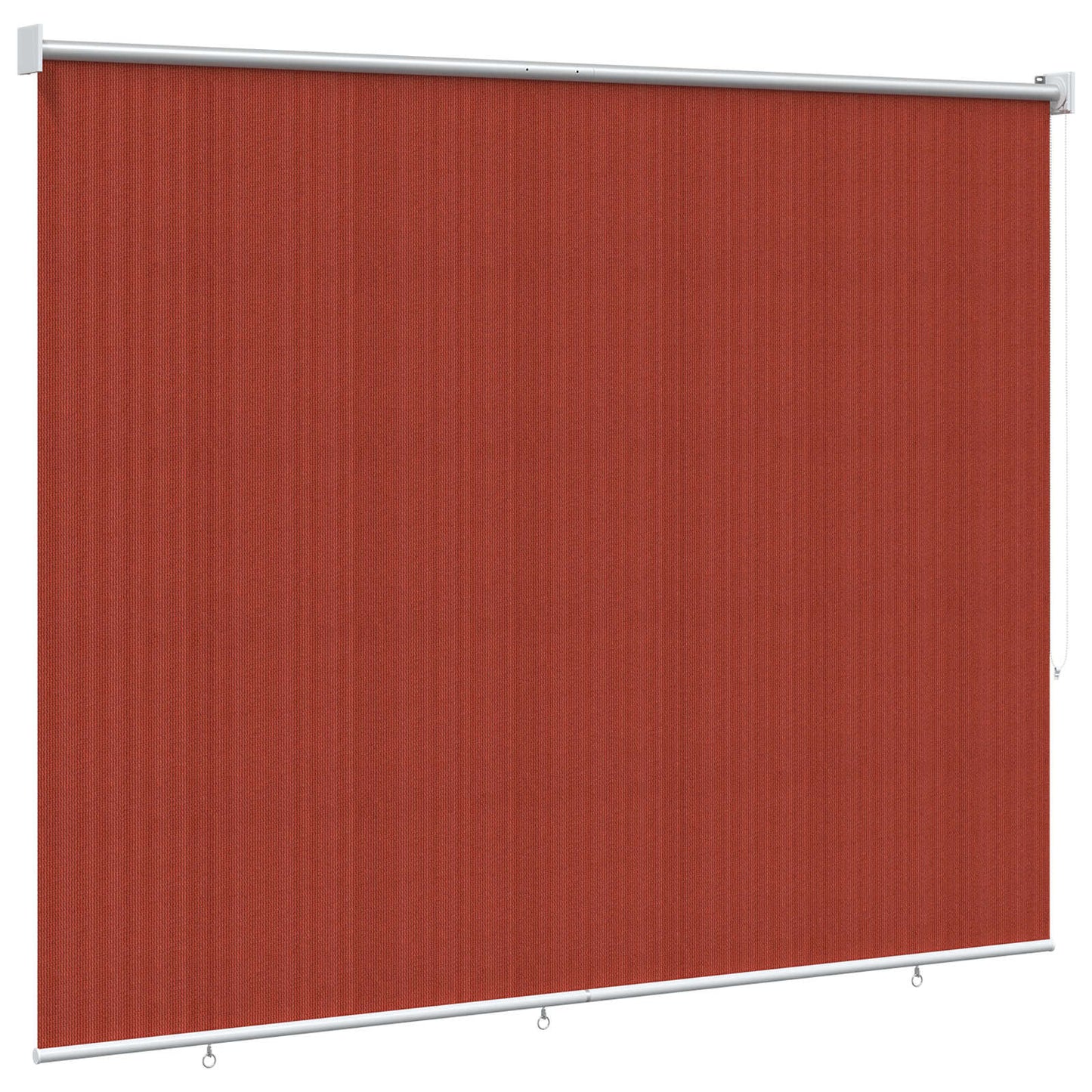Buitenrolgordijn 90% UV-blok Terracotta 120 x 140 cm HDPE
