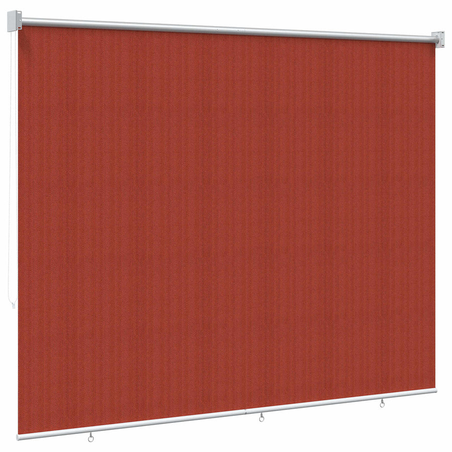 Buitenrolgordijn 90% UV-blok Terracotta 160 x 140 cm HDPE