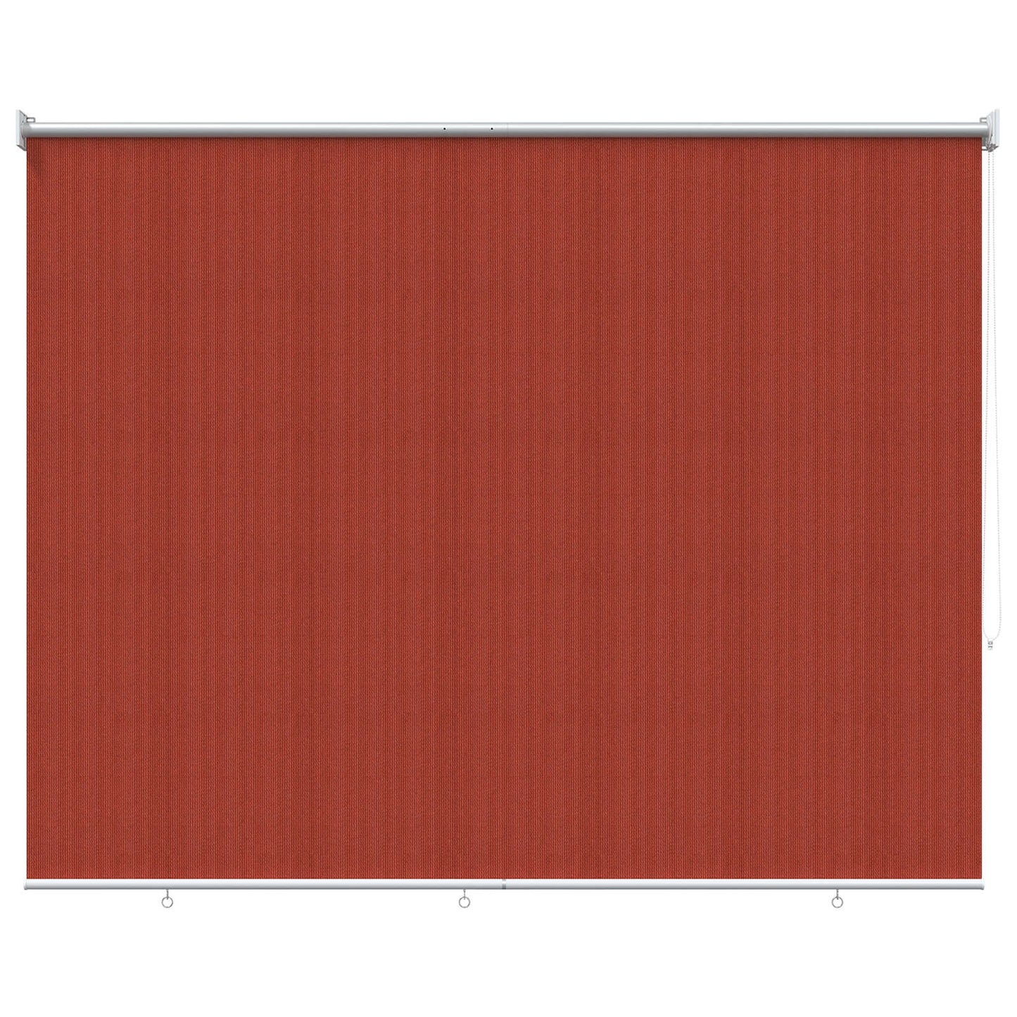 Buitenrolgordijn 90% UV-blok Terracotta 200 x 140 cm HDPE