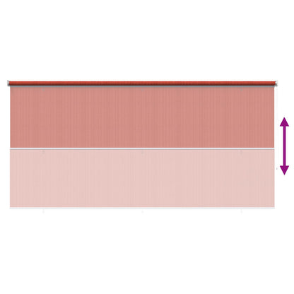 Buitenrolgordijn 90% UV-blok Terracotta 240 x 140 cm HDPE
