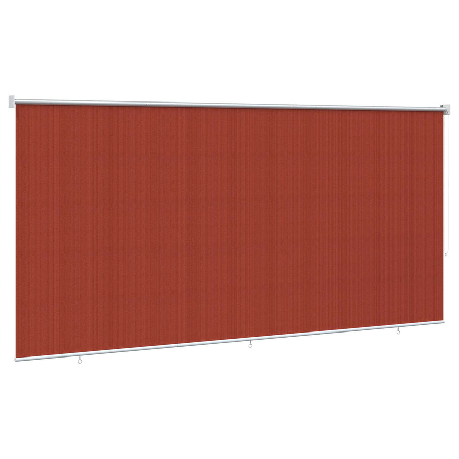 Buitenrolgordijn 90% UV-blok Terracotta 350 x 140 cm HDPE