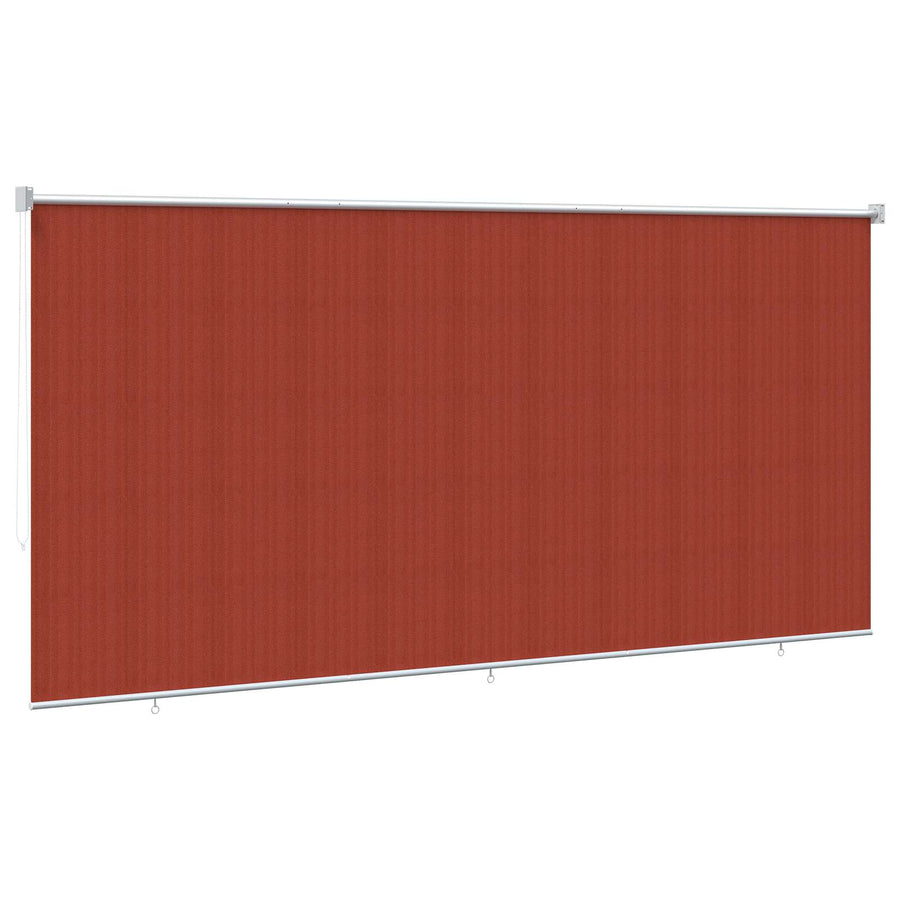 Buitenrolgordijn 90% UV-blok Terracotta 350 x 140 cm HDPE