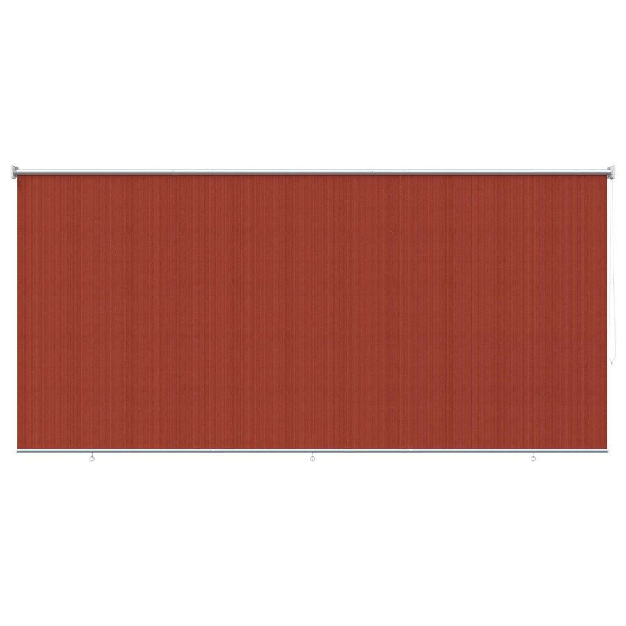 Buitenrolgordijn 90% UV-blok Terracotta 350 x 140 cm HDPE