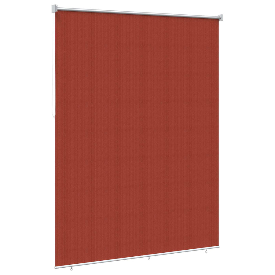 Buitenrolgordijn 90% UV-blok Terracotta 180 x 230 cm HDPE