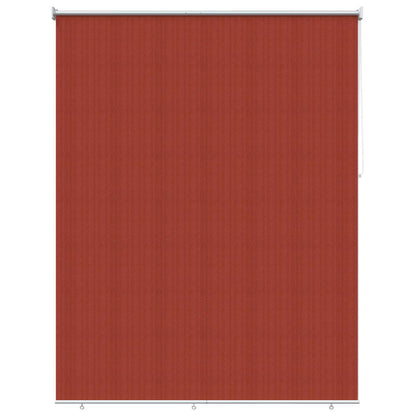 Buitenrolgordijn 90% UV-blok Terracotta 180 x 230 cm HDPE