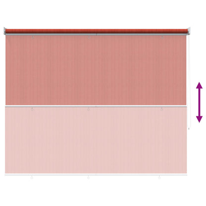 Buitenrolgordijn 90% UV-blok Terracotta 200 x 230 cm HDPE