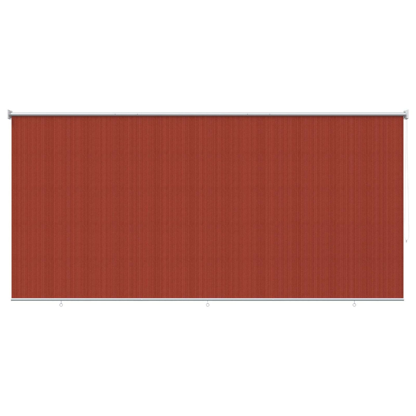 Buitenrolgordijn 90% UV-blok Terracotta 240 x 230 cm HDPE