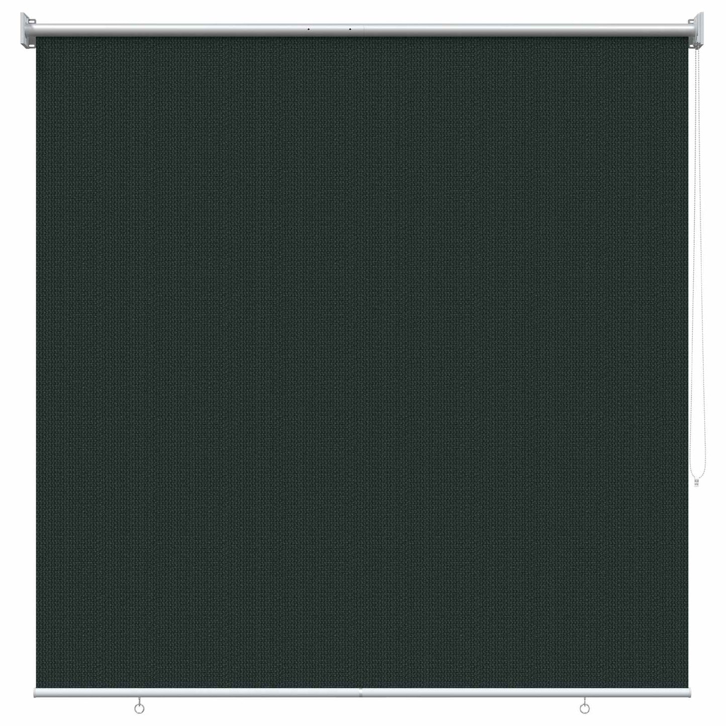 Buitenrolgordijn 90% UV-blok Donkergroen 160 x 140 cm HDPE