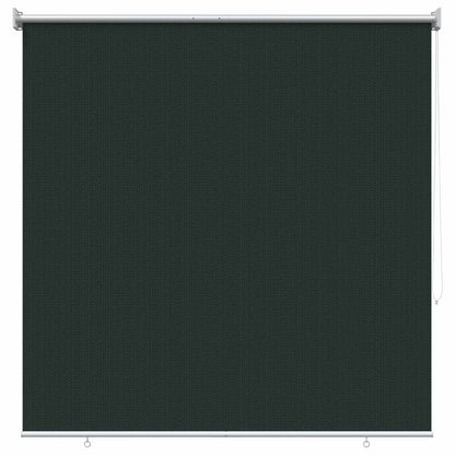 Buitenrolgordijn 90% UV-blok Donkergroen 160 x 140 cm HDPE