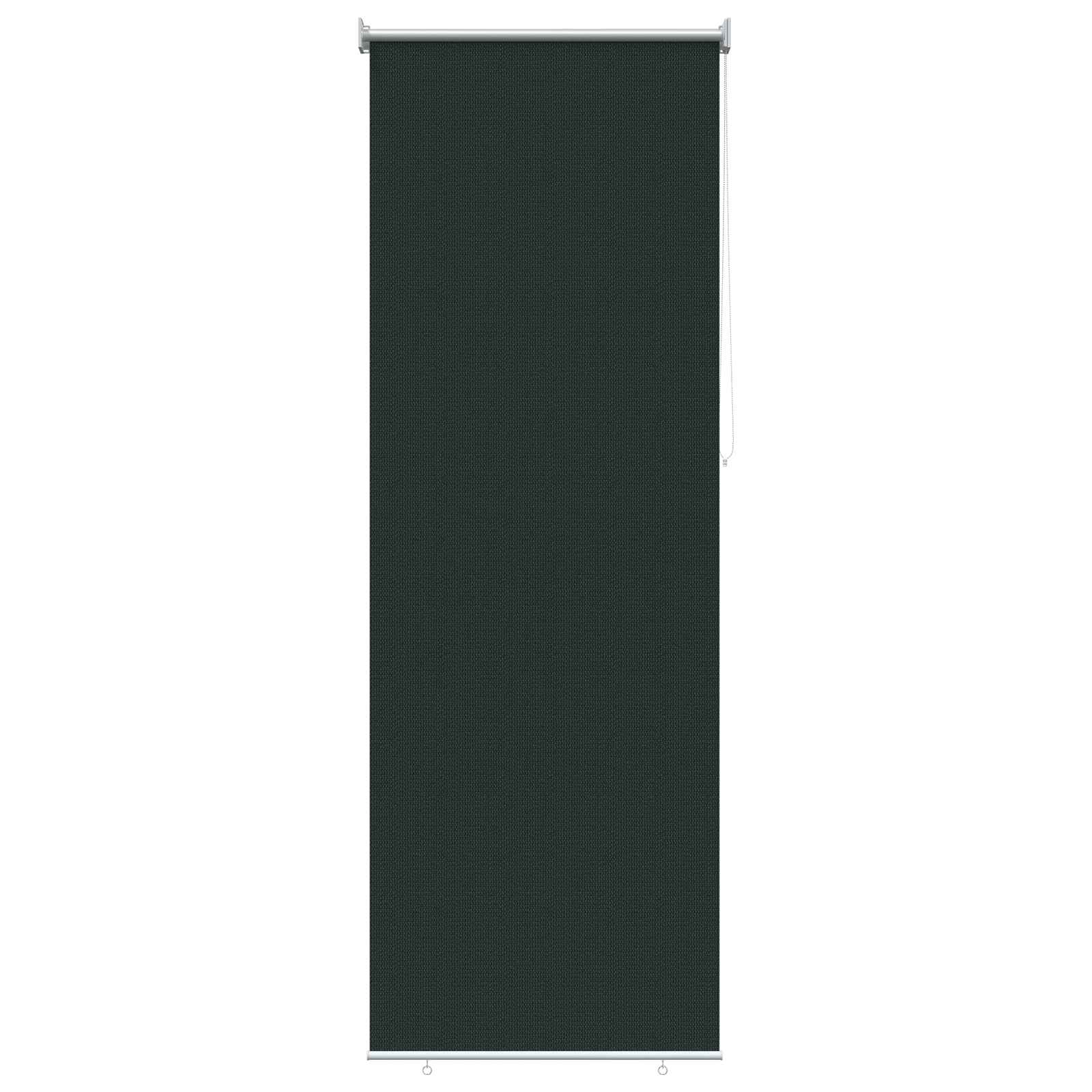 Buitenrolgordijn 90% UV-blok Donkergroen 80 x 230 cm HDPE