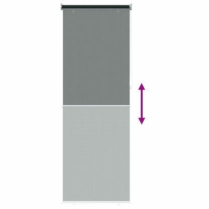 Buitenrolgordijn 90% UV-blok Donkergroen 80 x 230 cm HDPE