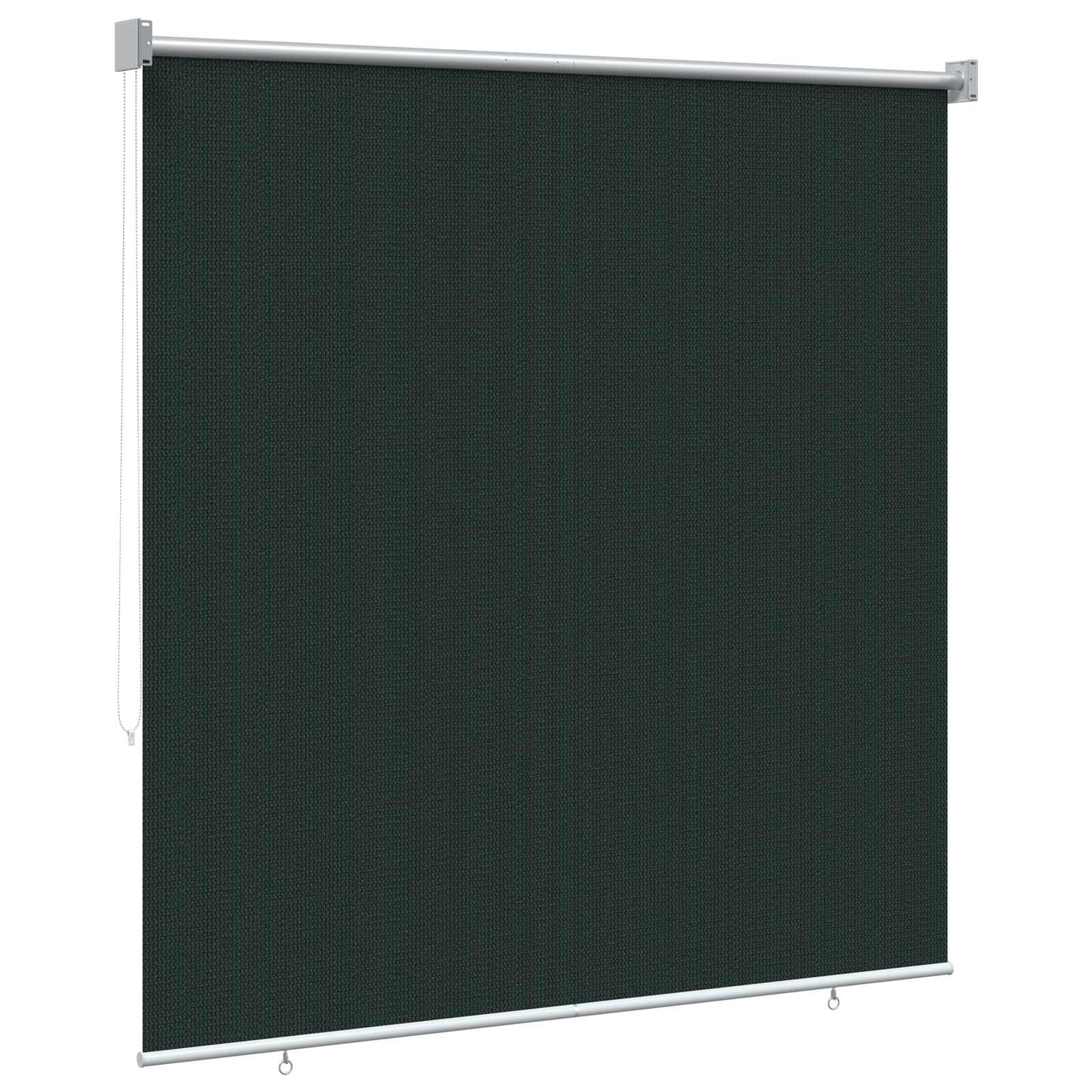 Buitenrolgordijn 90% UV-blok Donkergroen 160 x 230 cm HDPE