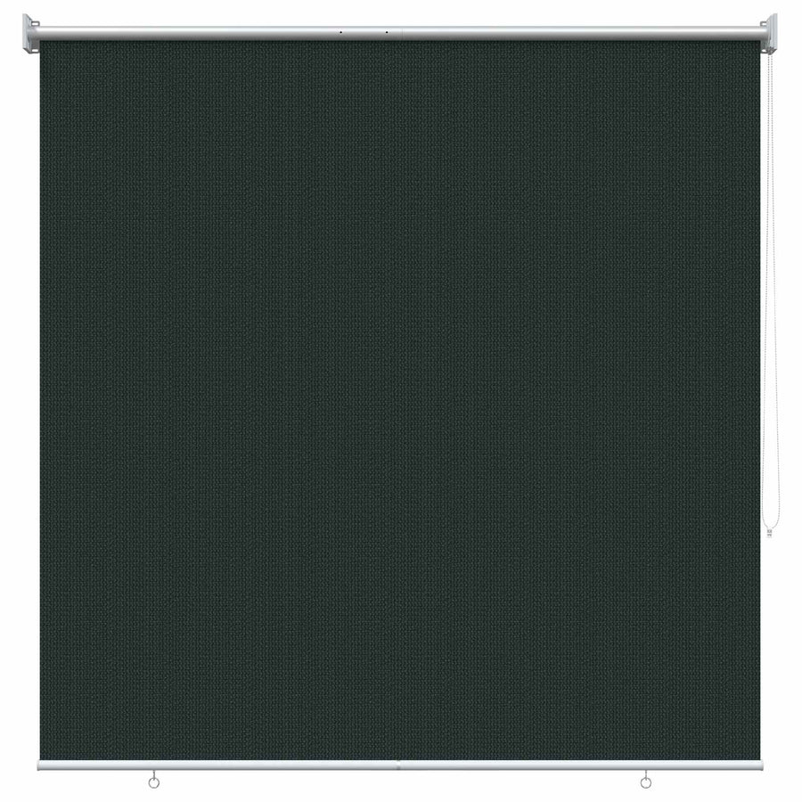 Buitenrolgordijn 90% UV-blok Donkergroen 160 x 230 cm HDPE