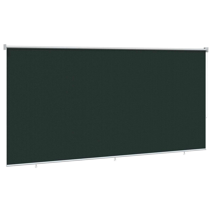 Buitenrolgordijn 90% UV-blok Donkergroen 400 x 230 cm HDPE