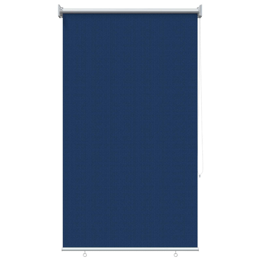 Buitenrolgordijn 90% UV-blok Blauw 80 x 140 cm HDPE