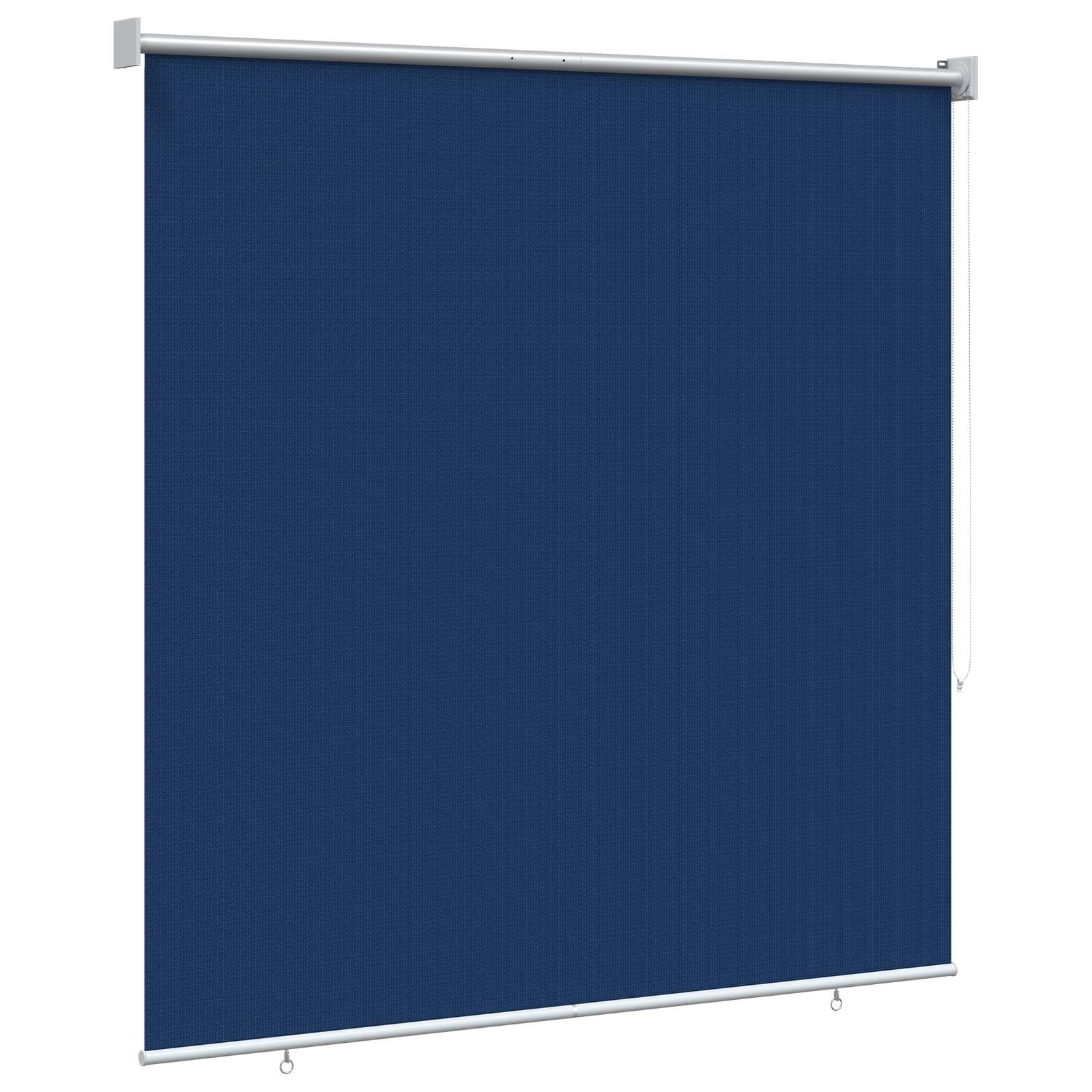 Buitenrolgordijn 90% UV-blok Blauw 140 x 140 cm HDPE