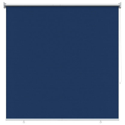 Buitenrolgordijn 90% UV-blok Blauw 140 x 140 cm HDPE