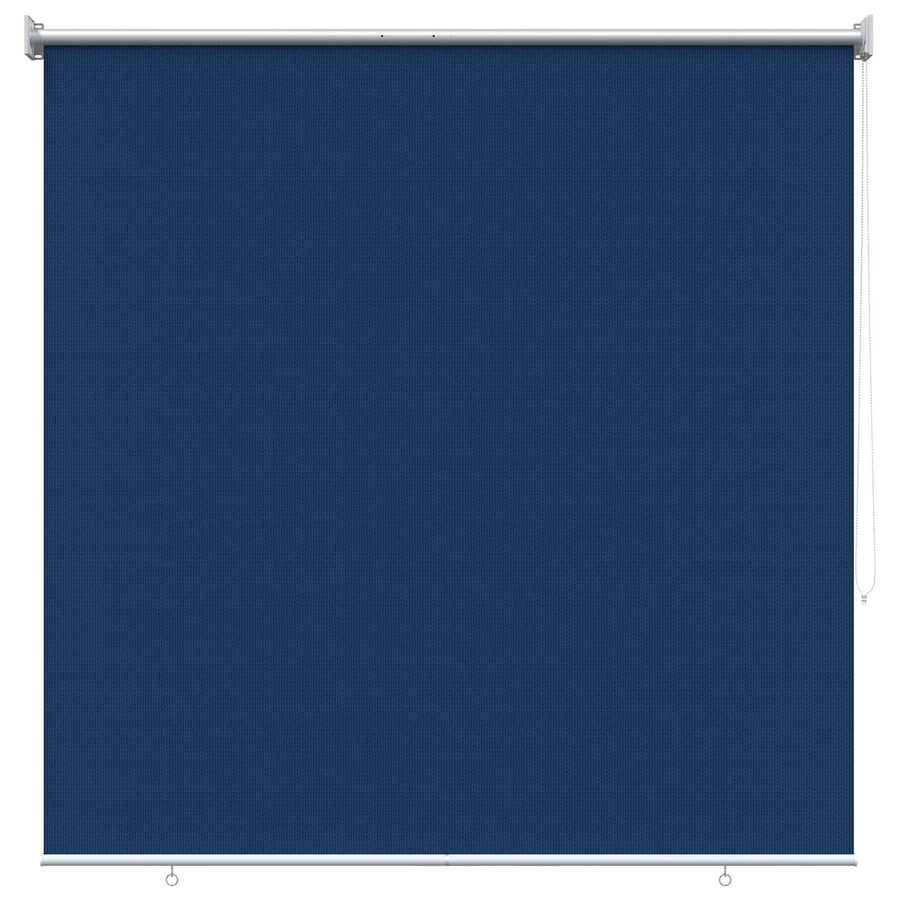 Buitenrolgordijn 90% UV-blok Blauw 140 x 140 cm HDPE