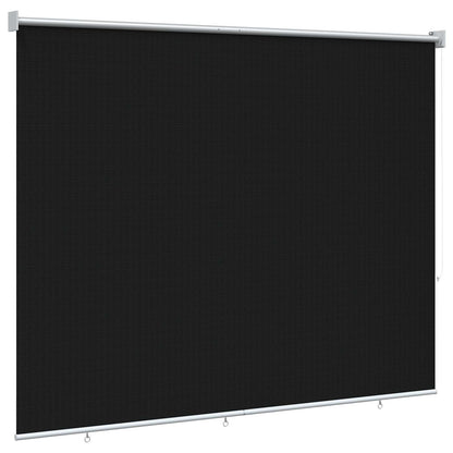 Buitenrolgordijn 90% UV-blok Zwart 200 x 140 cm HDPE