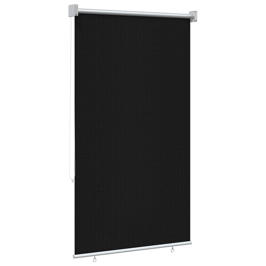 Buitenrolgordijn 90% UV-blok Zwart 80 x 230 cm HDPE