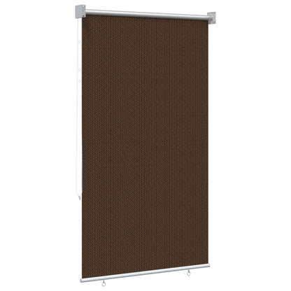 Buitenrolgordijn 90% UV-blok Bruin 60 x 140 cm HDPE