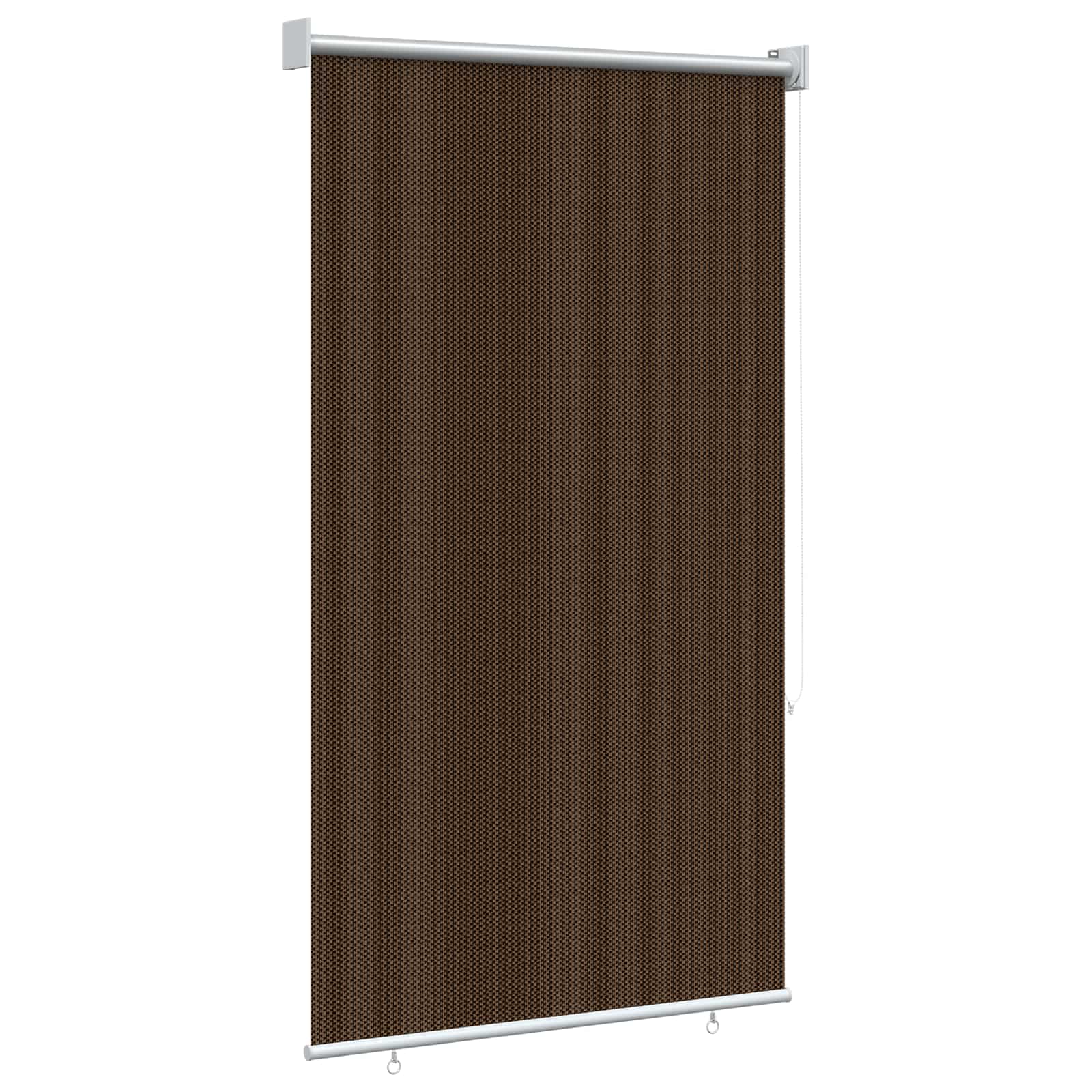 Buitenrolgordijn 90% UV-blok Bruin 80 x 140 cm HDPE