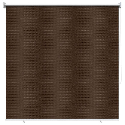 Buitenrolgordijn 90% UV-blok Bruin 140 x 140 cm HDPE