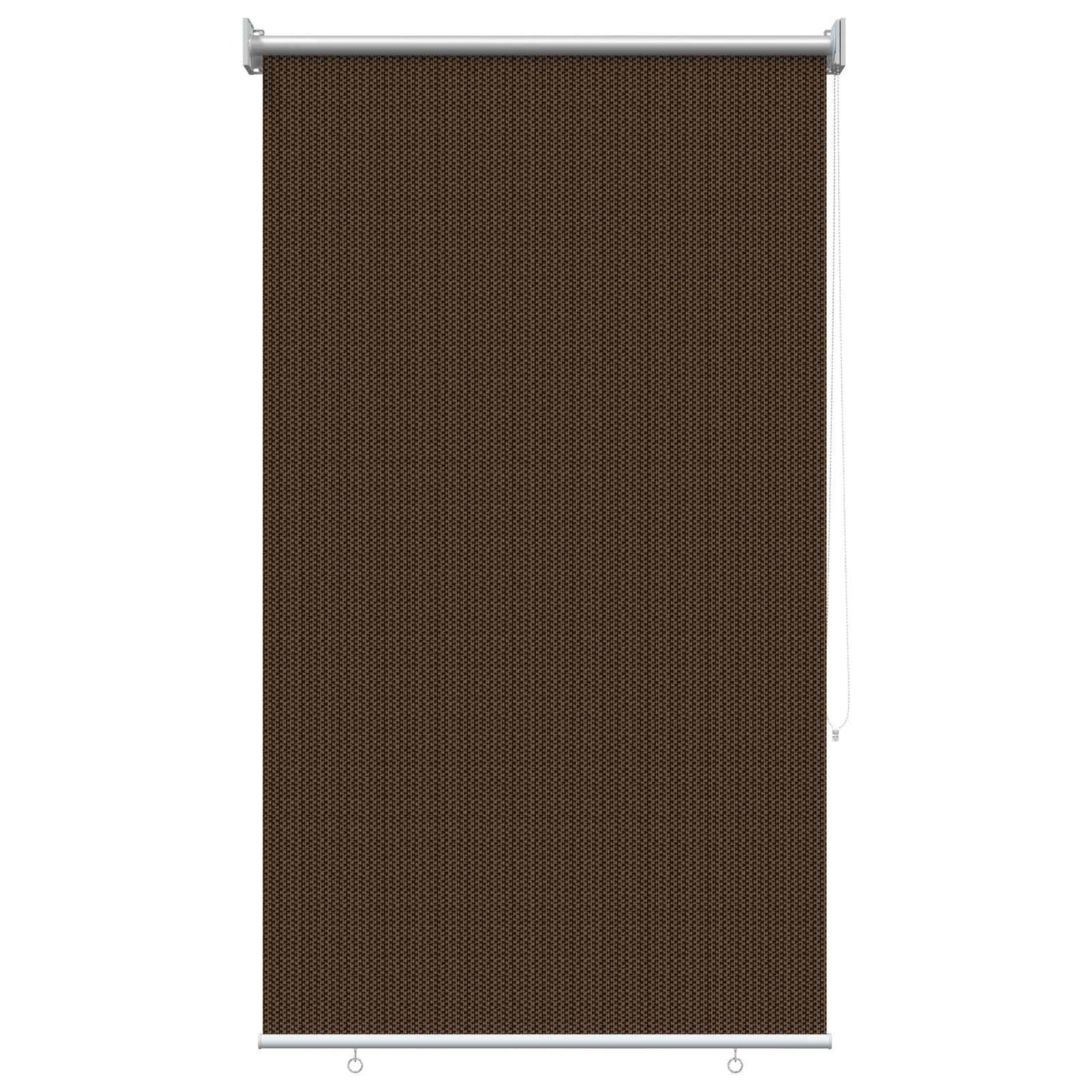 Buitenrolgordijn 90% UV-blok Bruin 80 x 230 cm HDPE